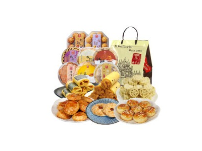 澳丰园 八盒传统糕点零食大礼包2140g 风味特产广东手信美食小吃 休闲零食长辈节日送礼